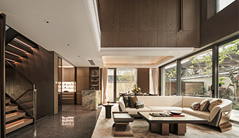 550㎡新中式別墅，演繹的人居美學革命